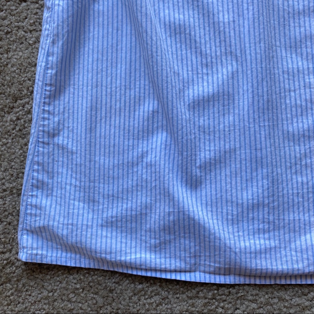 Who What Where stripe button-back shoulder-bow top - Picture 13 of 16